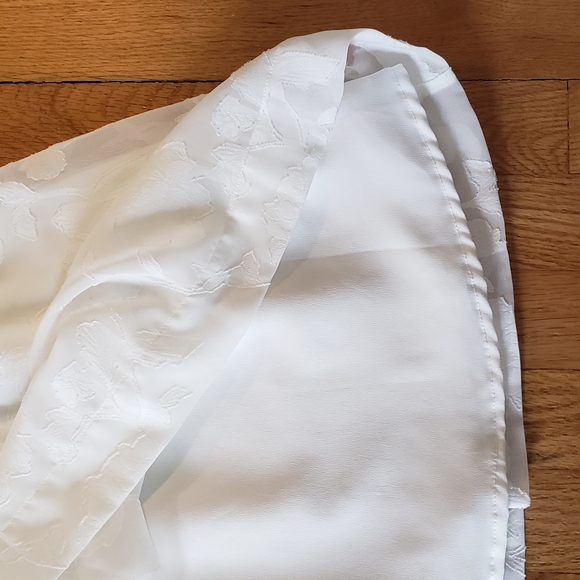 LC Lauren Conrad Disney Cinderella Collection White Embroidered Dress, Size 6 - Picture 9 of 16